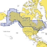 Navionics+ Canada Alaska & Great Lakes on SD/MicroSD