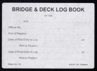 Browns Bridge & Deck Log Book No. 133