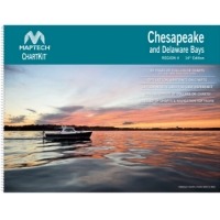 Maptech ChartKit Region 4 Chesapeake and Delaware Bays 15th Ed.