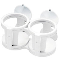 Sea Dog 588520 Dual/Quad Drink Holder with Suction Cups White