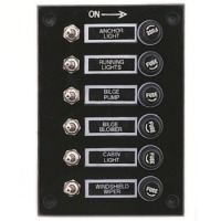 Switch Panel 6-Gang Toggle