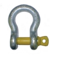 Galvanized Load Rated Steel Bow Shackles