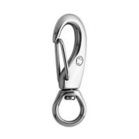Wichard 2384 HR Safety Snap Hook with Swivel 70 mm