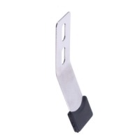 RWO R0767 Rudder Clip Long Stainless Steel with Plastic Cap