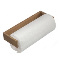 Teak Wall Mount Paper Towel Holder 62442