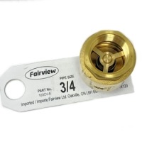 Fairview 103CV-E Brass 3/4" High-Pressure Check Valve