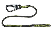 Spinlock Single Elasticated Performance Safety Tether with Hook & Loop DW-STR/2LE/C