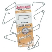 Sherman Johnson SP-1-P Safety Pins (10 Pack)