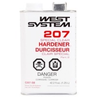 West 207-SB Special Clear Hardener .33 Gallon