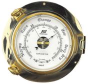 Plastimo Brass Porthole Barometer 6 Inch