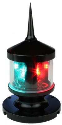 Lunasea LED Ultra Light Tri-Colour Anchor & Flashing Strobe