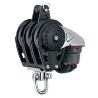 Harken 2618 57mm Triple Becket Carbo Block with Carbo-Cam