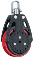 Harken 2625.RED 57mm Single Carbo Ratchmatic Block Red