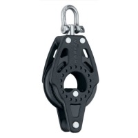 Harken 2601 57mm Single Swivel Carbo AirBlock with Becket